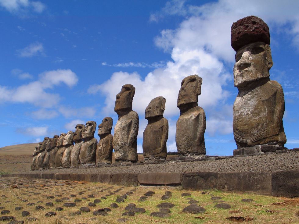 Wyspa Wielkanocna - moai